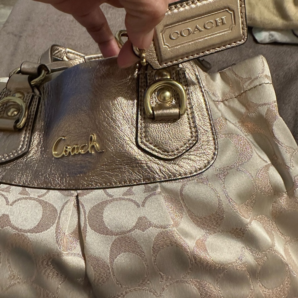 Coach Satchel EUC.. Matching wallet sold separately